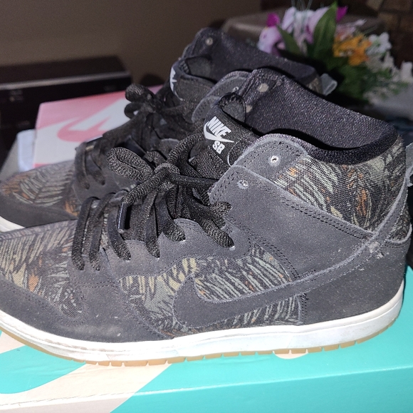 Nike SB Dunk High Jungle Rainforest - Picture 3 of 4